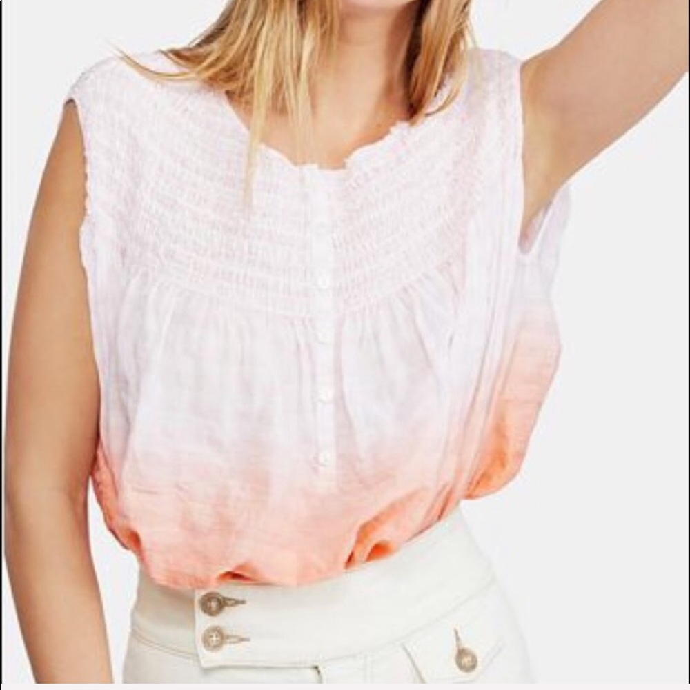 Free People Little Bit of Something Tee sz Medium